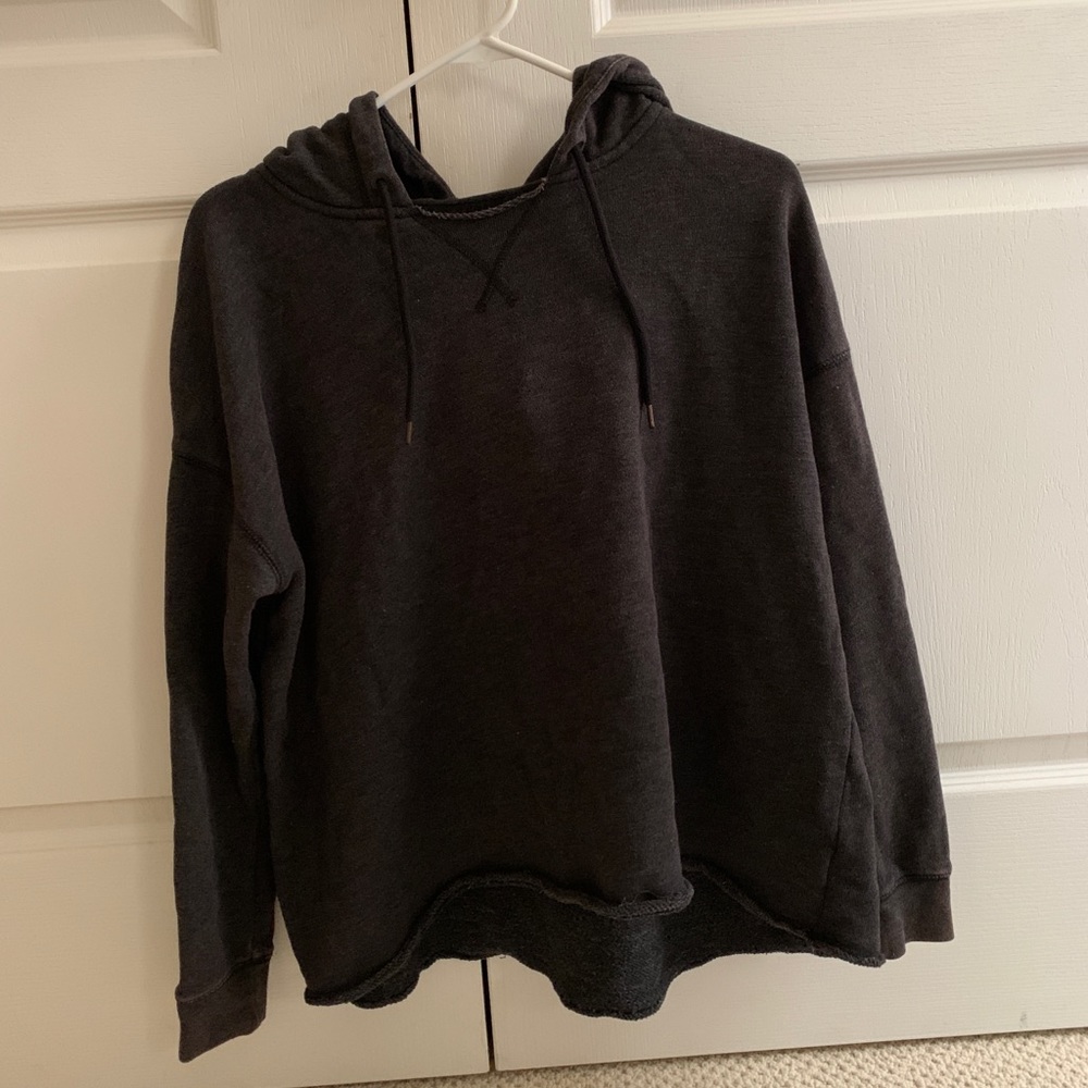 american eagle comfy grey hoodie